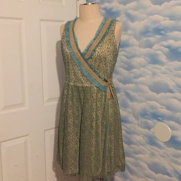 Young Essence Dresses & Skirts - Like New Young Essence Large boho lace wrap dress